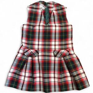 Plaid Sleeveless Dress